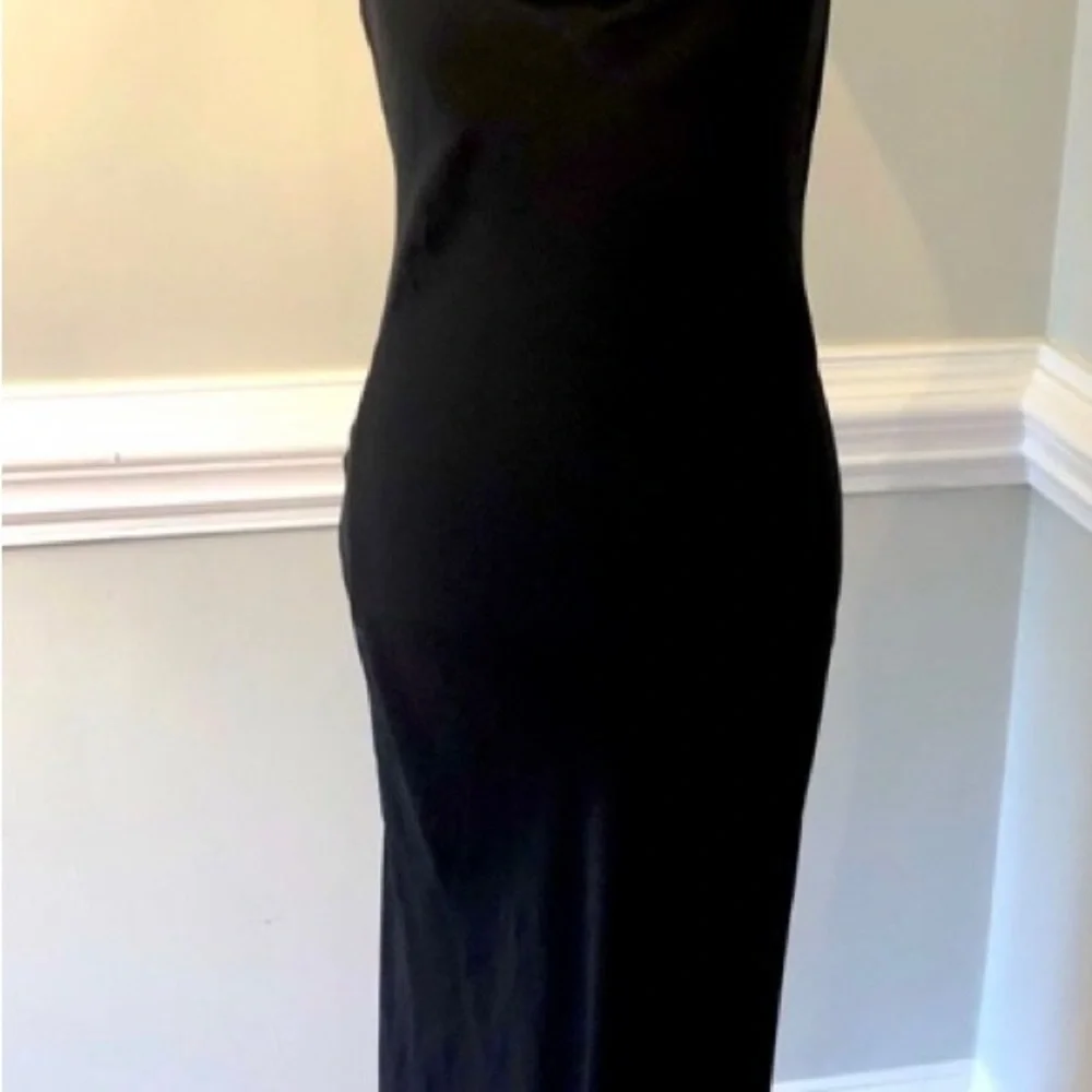 Banana Republic Black Sheath Maxi Dress for Cocktail - Picture 3 of 6